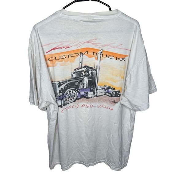 Vintage Semi Truck T Shirt XL - Picture 1 of 6